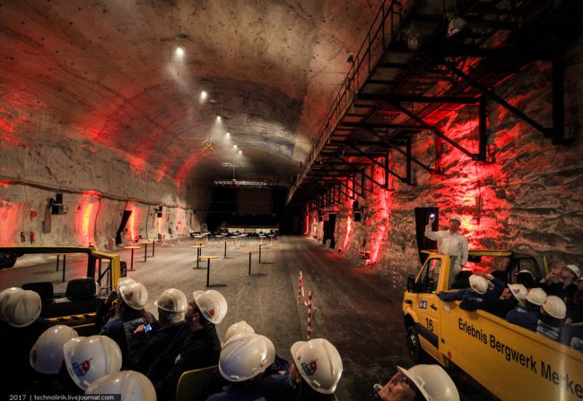 Erlebnisbergwerk Merkers — глубочайшая туристическая шахта Европы